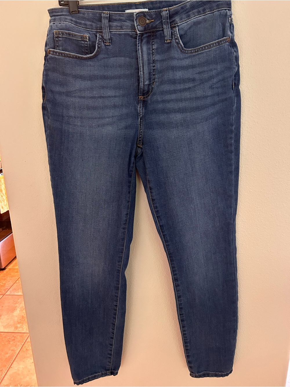 LC Lauren Conrad Dark Blue Skinny Jeans
